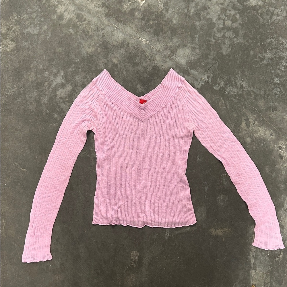 Mossimo Knitted Long Sleeve Top - Picture 12 of 12